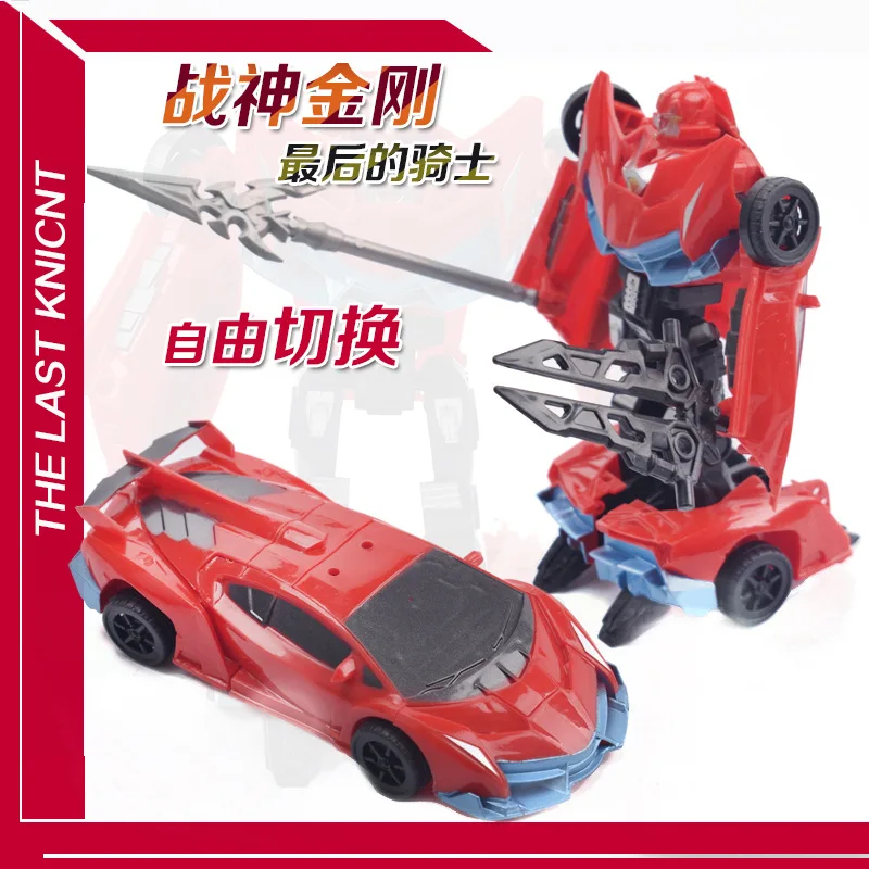 

New Style CHILDREN'S Toy Deformation Robot Garage Kit Model Ares Jingang Autobots Transformation Dinosaur Creative Gifts