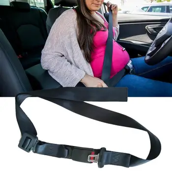 

Vehemo Pregnant Car Seat Belt Driving Safety Belt Non-Slip Harness Kit for Dispersing Impact Women Safety Buckle Comfortable