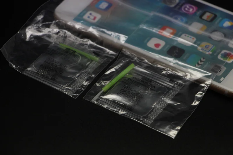 100 шт./лот закалённое стекло с белыми краями жидкость кисточкой для iPhone huawei защита