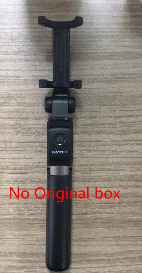 black no box huawei Honor AF15 Bluetooth селфи палка штатив портативный беспроводной управление монопод ручной для iOS/huawei/Xiaomi телефон - Цвет: black no box