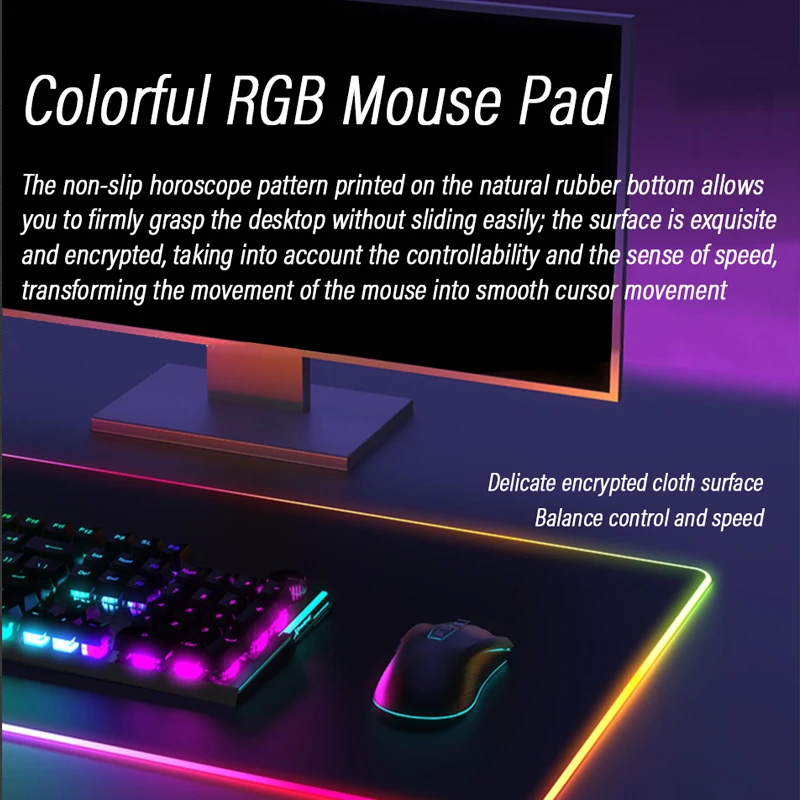 Anime Zero Two Big Breast Girl Rgb Mouse Pad Computer Led Gaming Mouse Pad Gamer Large Darling In The Franxx Keyboard Desk Mat Mouse Pads Aliexpress