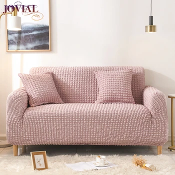 

Sofa Covers For Living Room Sectional Sofa Pillow Case Bubble Cloth Fully Surrounded Elastic Sofa Cover L Shape Sofa Cover