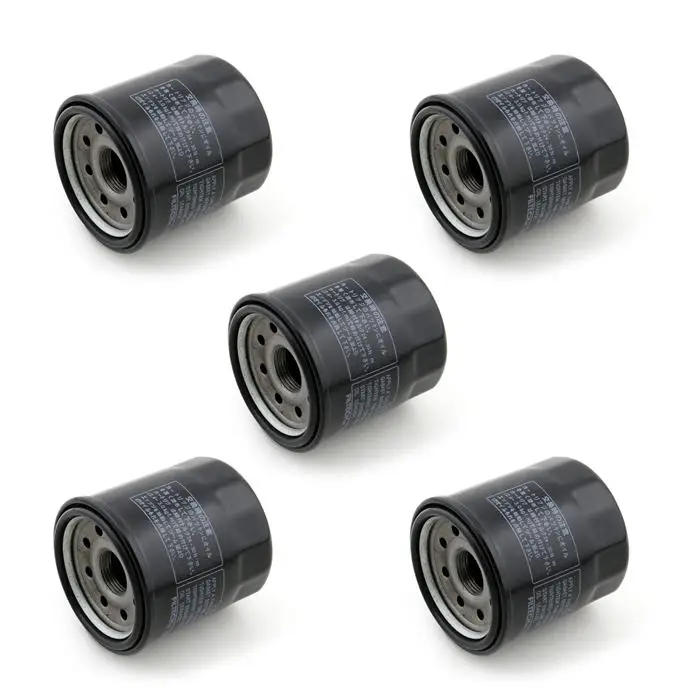 Artudatech 5 шт. Мотоцикл масляный фильтр для Kawasaki Vulcan VN 800 250 400 750 900 аксессуары - Цвет: 5PCS