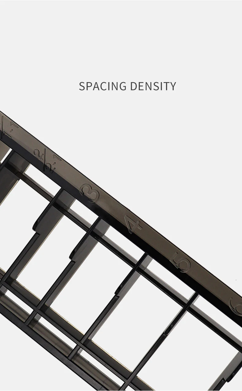 8 Grid Guide Limit Comb Cover Storage Box  Hair Clipper Rack Holder Organizer Case Salon Barber Tools，for general