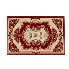 80x120 см Европейский традиционный стиль Коврики для гостиной винтажный цветочный роскошный большой ковер нескользящий прямоугольный коврик Домашний декор
