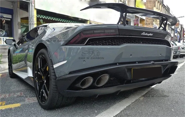 LP610 заднее крыло для LP610- год в v-стиль углеродного волокна Материал задний спойлер