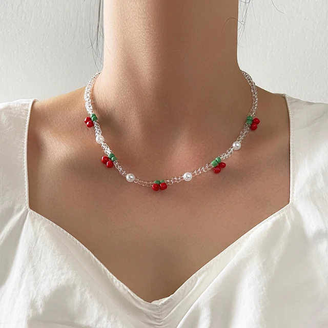 Aprilwell una pieza estilo Boho gargantilla perla collares para las mujeres encanto estética Collar 2021 de moda joyería de cadenas regalo| Collares gargantilla| AliExpress