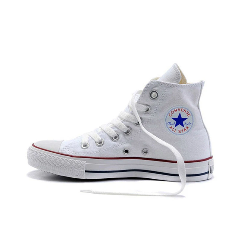 Конверс Чак тайор All Star классический унисекс Скейтбординг парусиновая обувь для
