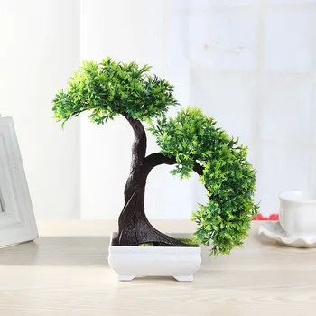 

Pastoral Style Model Green Plant Artificial Flower Potted Plant Set Indoor Living Room Green Vegetation Decorations Decoration