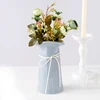 1 bunch Artificial Flowers Cheap Small Tea Rose Vases for Home Decor Wedding Decorative Flowers Needlework Ornamental Flowerpot ► Photo 2/6