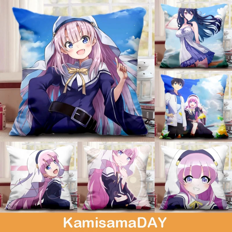 アニメkamisamaday Izanami京子佐藤ひな漫画正方形抱きピーチスキン豪華なスロー枕オタクベッドクッションコスプレ Anime Costumes Aliexpress