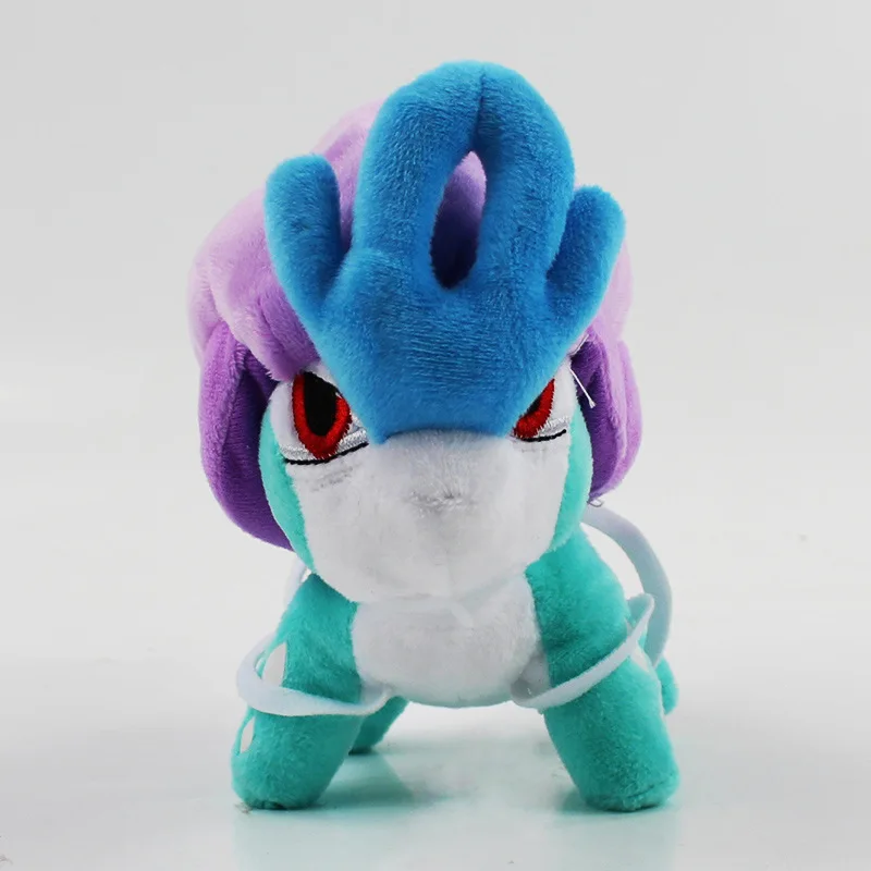 15 см 75 г новые Suicune Плюшевые Eevee Ex Gx Мега куклы детские подарки для Ex Gx Мега куклы плюшевые Eevee - Цвет: Серый