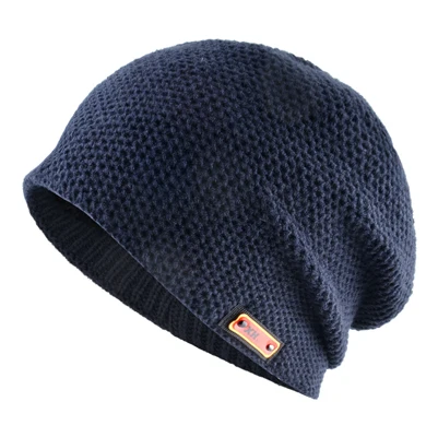 Blue Hat TQMSMY зимняя теплая шапка шарф набор вязаный однотонный шапочки Skullies мужские и женские спортивные головные уборы наборы Модный вязаный капот TMA98 - Цвет: Blue Hat