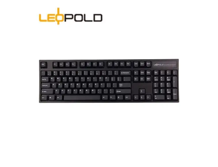 Утолщенная двухцветная механическая клавиатура LEOPOLD FC900R PD PBT с 104 клавишами |