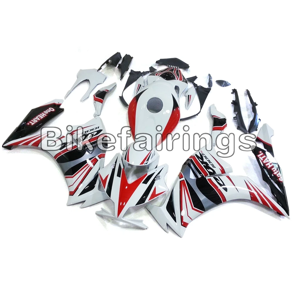 ABS пластиковый впрыск полный комплект обтекателя для Honda CBR1000RR 2012 2013 CBR 1000 RR электронный атомайзер-красный черный белый