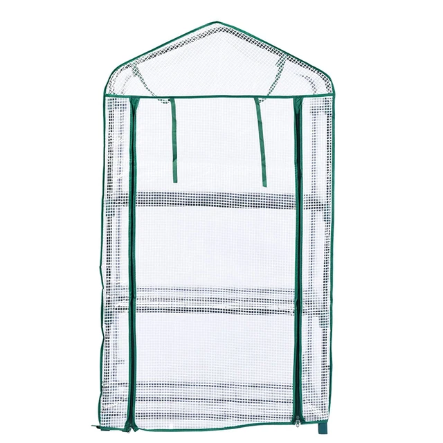 3-Szintű Mini Üvegházhatású Sátortermelő Menedékkódex Vetőmagok Virágok Bonsai Növények - Image 5