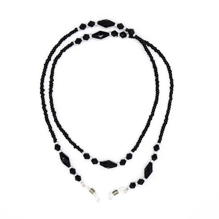 1 sunglasses chain Акриловая цепочка для солнцезащитных очков шикарные женские цепочки для очков цепочка для очков для чтения очки шнур держатель шейный ремешок 70 см - Цвет: 1 sunglasses chain