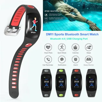 

DM11 Sports Smart Watch Band Dynamic UI Fitness Tracker Heart Rate Monitor For Android iOS