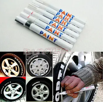 

Car Tyre Tire Tread Paint Marker Pen 7 Colors 1PC Rubber Metal Waterproof Permanent