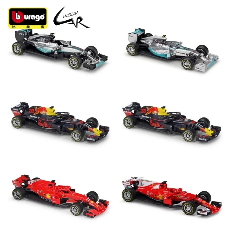 

Bburago 1:43 F1 Racing Ferrari SF90 SF71H SF70H SF16H RedBull Honda RB15 RB14 RB13 RB12 Benz W07 Diecast Scale Car Model Display