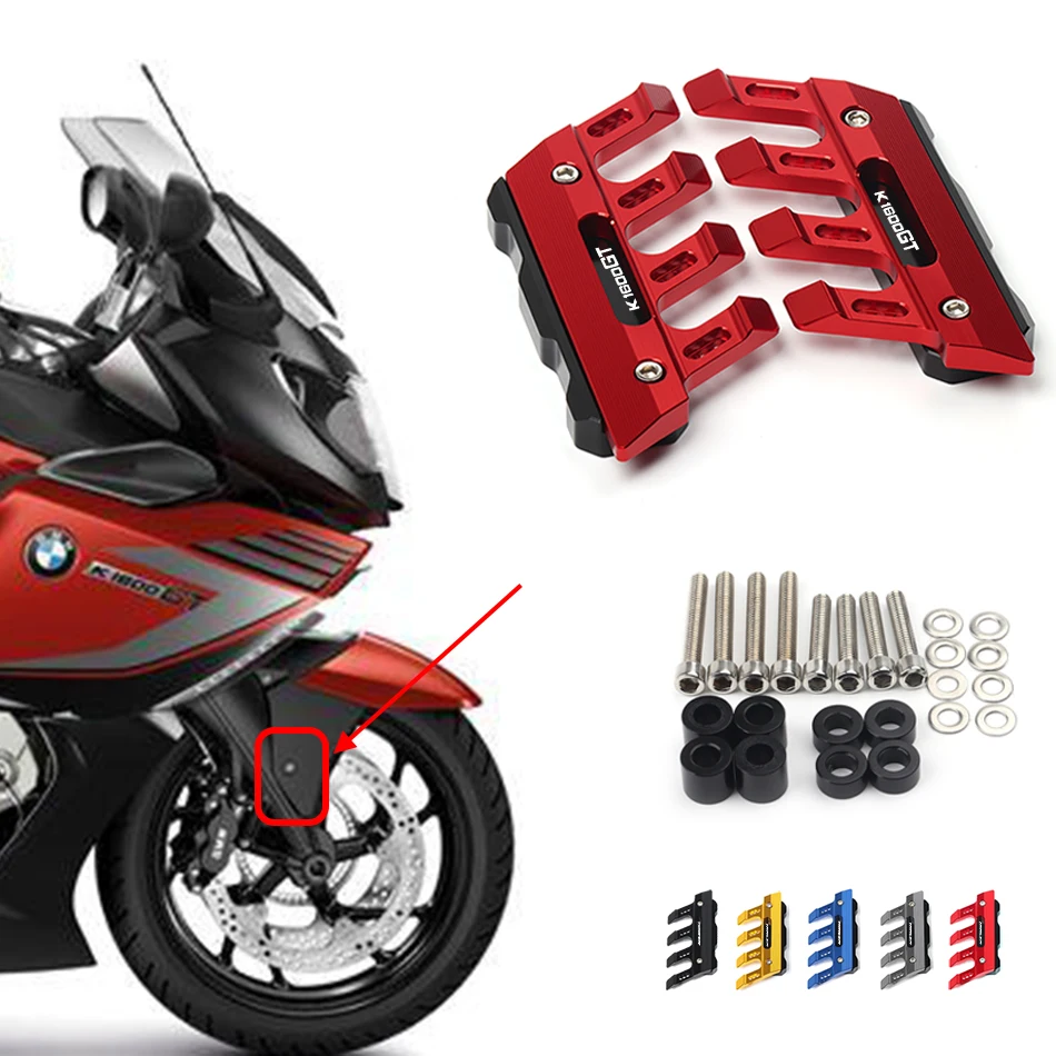 

For BMW K1600GT k 1600gt Motorcycle CNC Accessories Mudguard Side Protection Block Front Fender Anti-Fall Slider