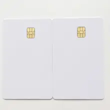 50 шт./лот пустая струйная ПВХ Карта членская Карта IC карта с SLE4442 контактный чип напечатанный с Epson или Canon струйная ПВХ Карта