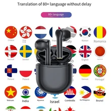 

Translation Headphones 80 Languages Instant Translate Smart Voice Translator Wireless Combine APP Bluetooth Translator Earphone