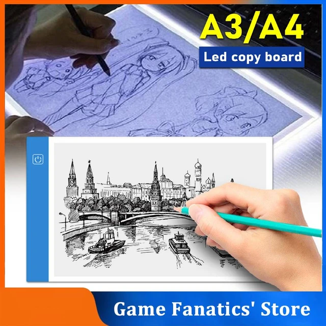 LED Drawing Boards Tracing Copy Pads LED Tablet Plate Art Writing Table