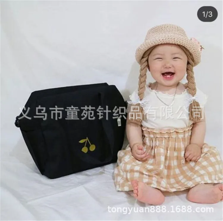 Spring Summer Baby Kids Girl Sun Block Hat Beach Hair Pigtail Braid Wig Cap Children Girls Flower Straw Hat Cap New Arrivals