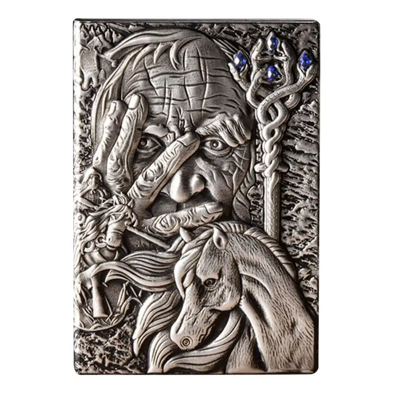 Creative The Magic Embossed A5 Leather Notebook Journal Notepad Travel Diary Planner Book School Office Supplies