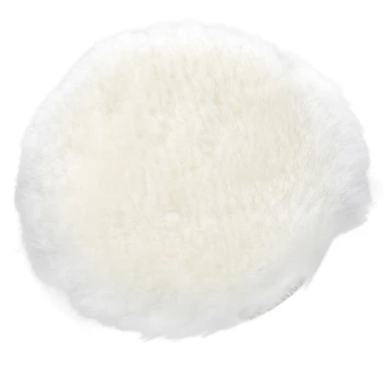 

2 Pcs 125mm Dia Faux Wool Buffing Pad Car Detailing Polishing Buffer