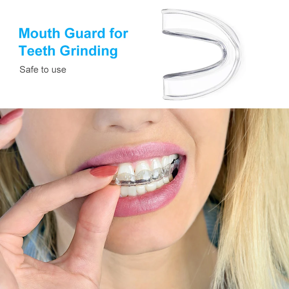 Mouth Guard for Teeth Grinding with Storage Case 2PCS Mouthguard Moldable Night Guards Anti | Бытовая техника