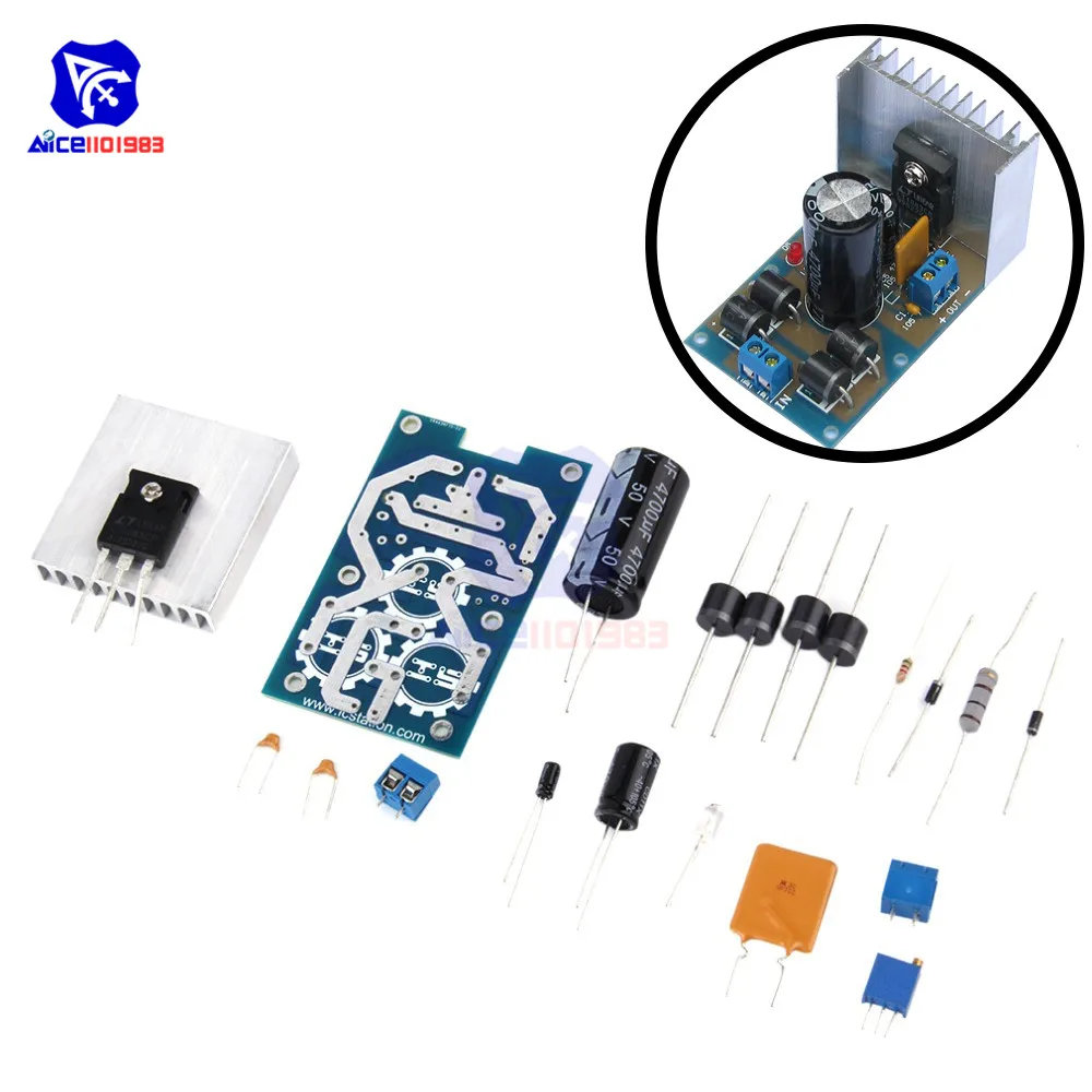 Diymore LT1083 Регулируемый блок питания детали и компоненты комплекта для