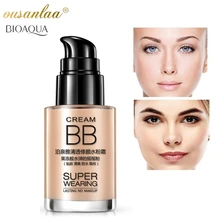 BIOAOUA отбеливающий BB крем, Омолаживающая основа для макияжа, увлажняющий против трещин, против морщин, осветляет естественную красоту кожи