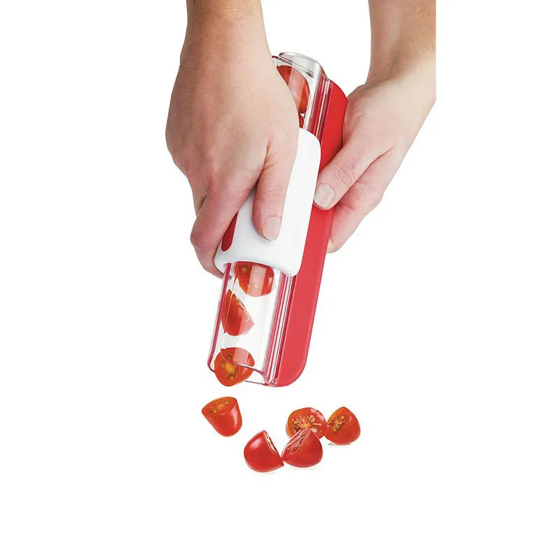 

VOGVIGO Multifunction Kicthen Tools Tomato Grape Slicers Fruit Tools Easy To Operate Cake Decoration Tools