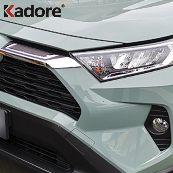 Гибридный лимитированный чехол для Toyota RAV4 RAV 4 LE XLE 2019 2020 хромированный АБС пластик