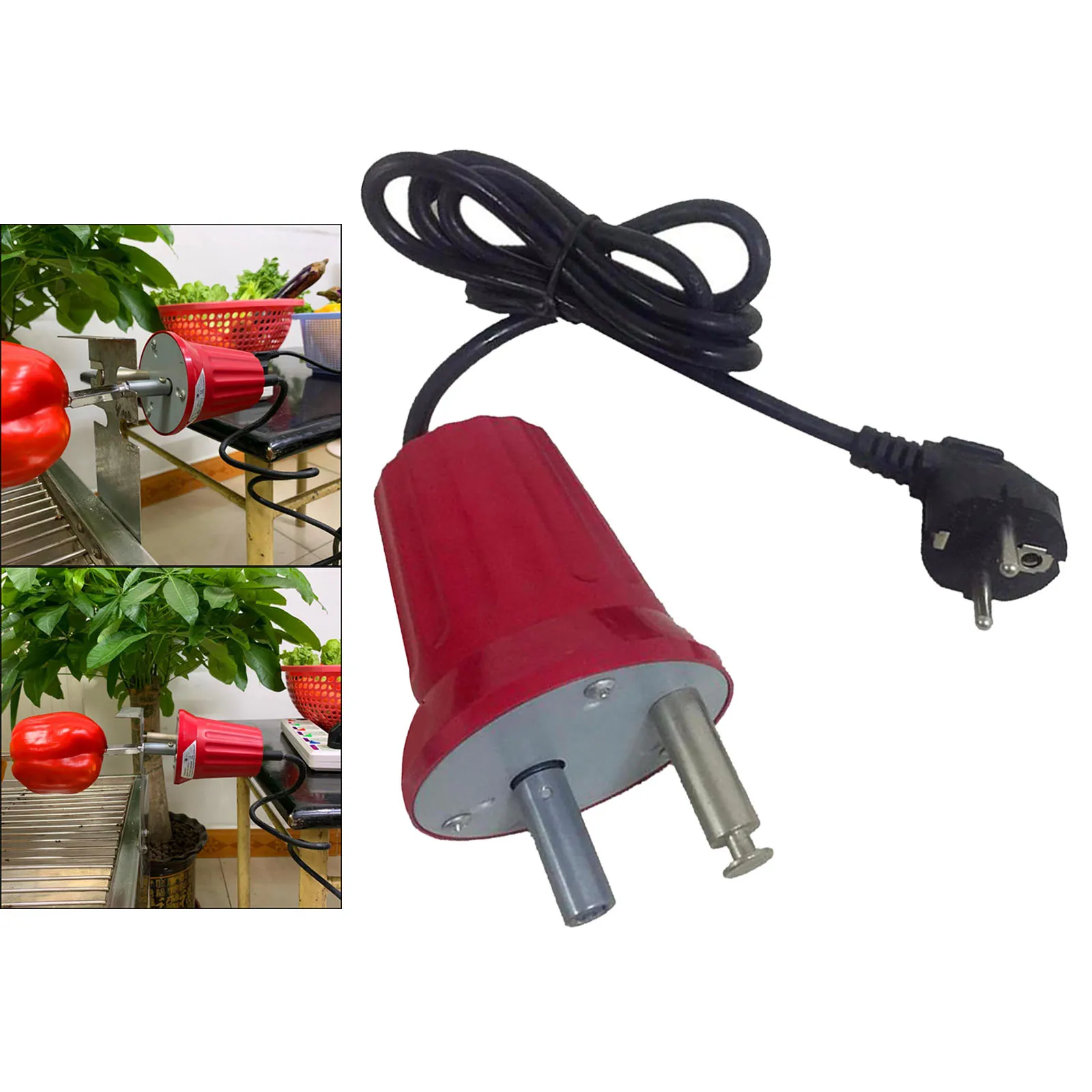 Barbecue Motor AC Electric Grill Rotisserie Motor Camping BBQ Accessories, EU Type