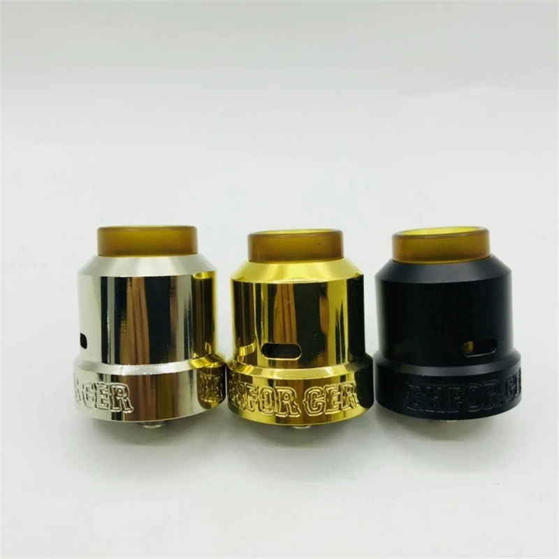 

Enforcer Carnage Cap 25mm Enforcer Style RDA Cap Wide Bore PEI Drip Tip for E Cigarette Box Mod 510 mech mod