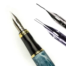 US $1.64 18% OFF|jinhao quality G NIB metal Modified Caneta calligraphy Round Body Flower body English Fountain Pen Stationery Substitute dip pen-in Fountain Pens from Office & School Supplies on AliExpress - 11.11_Double 11_Singles' Day