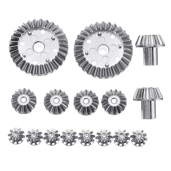 

Wltoys 144001 upgrade parts wltoys 144001 upgrade parts 16PCS Upgrade Metal Gear for Wltoys-s 144001 12428 12423 Rc Car Parts