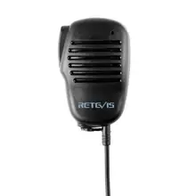 2 Pin Retevis Mini PTT Speaker Mic For Radio KENWOOD RETEVIS PUXING WOUXUN TYT HYT BAOFENG POFUNG Walkie-Talkie