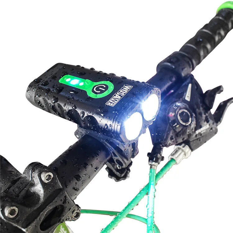

It has 2400 lumens to light up the night, and is still small enough to fit easily in your pocket. A ratcheting swivel mount lets