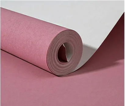 Peach Pink Современный сплошной шелк цвета обои для стен синий зеленый розовый серый желтый обои серии для гостиной спальни стены - Цвет: Peach Pink