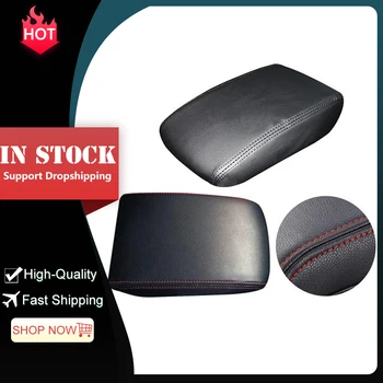 

Comfortable Hand Feel Easy To Clean Beautiful Central Armrest Box Protective Leather Cover For VW /Golf 7 MK7 2013-2017