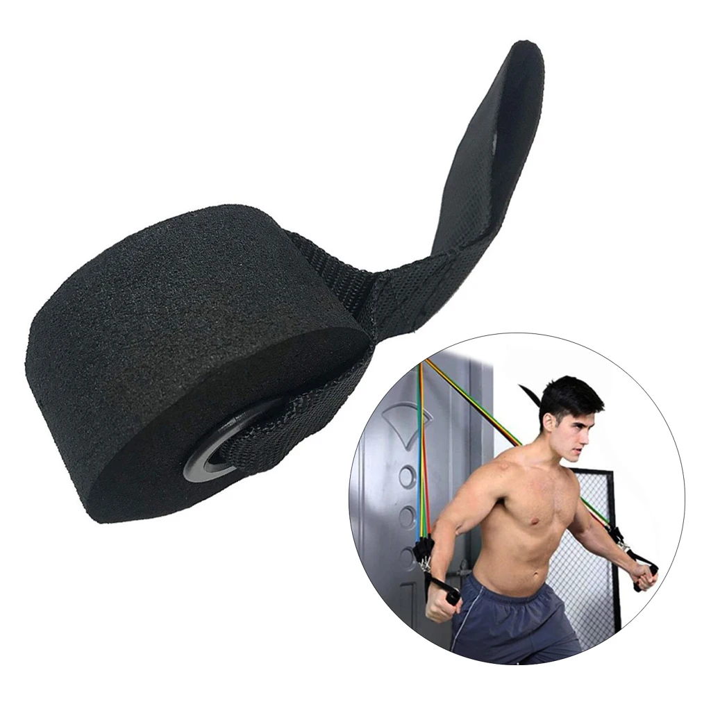 Door Anchor Attachment Resistance Bands Strength Rope Won't Damage Door for Gym