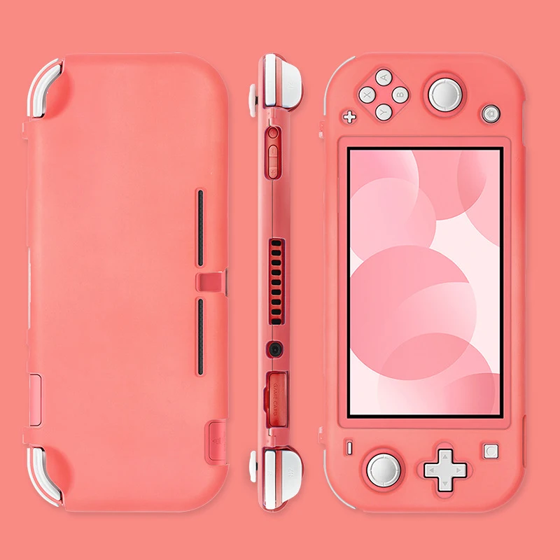 Защитный чехол iBen для Nintendo Switch Lite корпус розовый из поликарбоната легкий