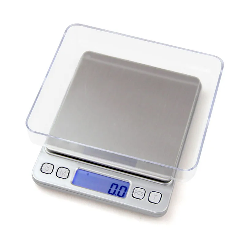 

Digital Kitchen Scale Mini Pocket Portable Weight Scale Electronic High Accuracy Jewelry Electronic Scale(2000g*0.1g)