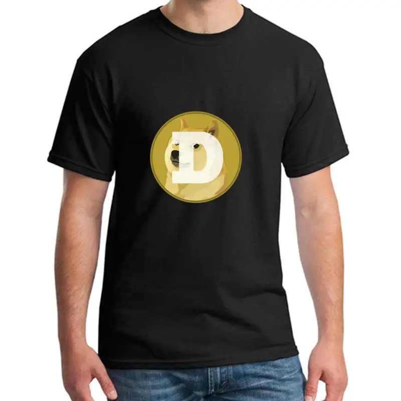 

Design Dogecoin t shirt loose size 346xl Comfortable witchcraft streetwear men and women tshirts