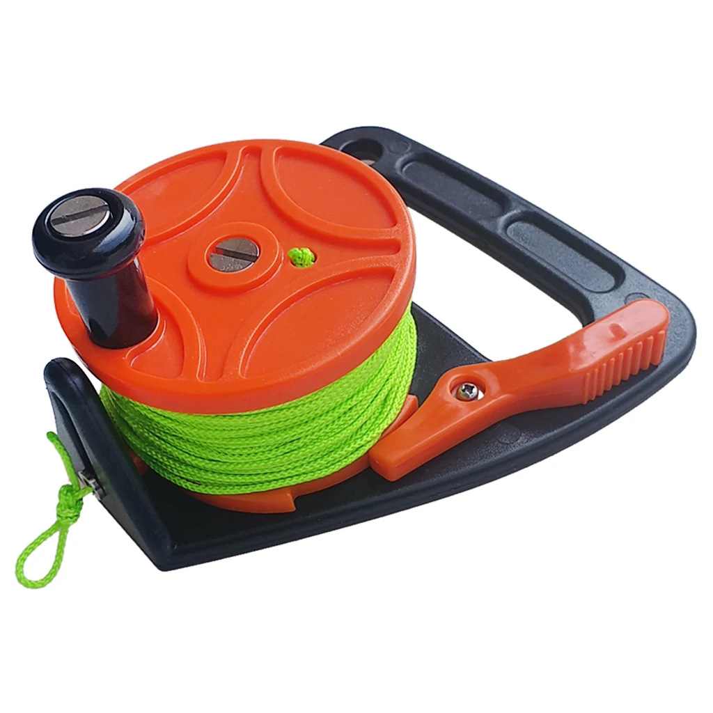 Scuba Diving Multi Purpose Dive Reel 46m/150ft Line for Kayak Canoe Durable Water Sports Swimming Diving