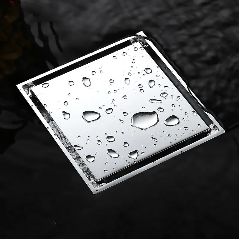 4 Square Shower Floor Drain Chrome Shower Floor Drain 4 Inch Shower